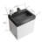 Large Storage Wall Mounted Floating Bathroom Vanity