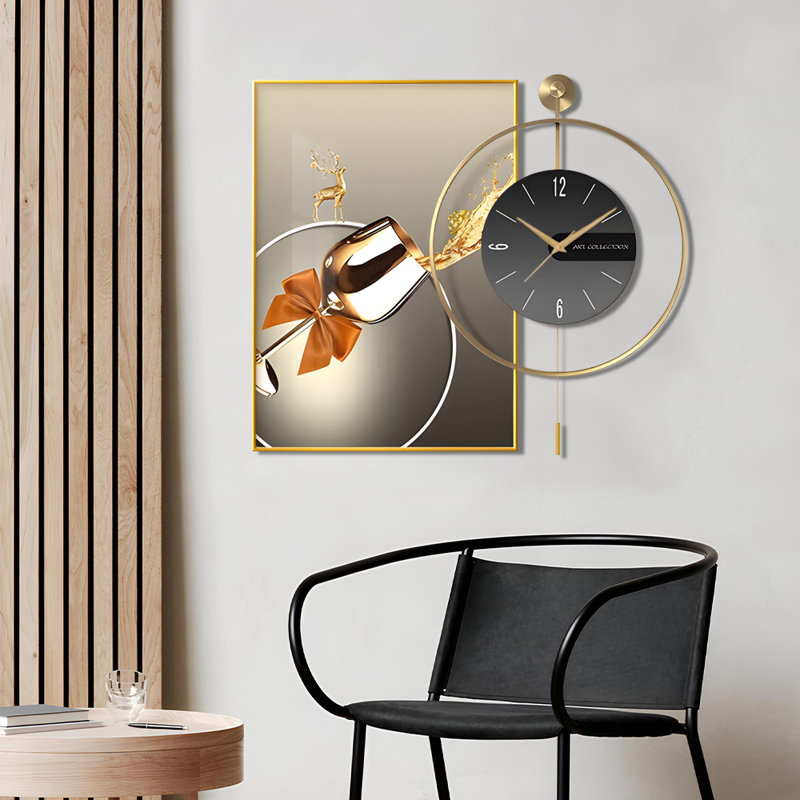 Aluminium Alloy Wall Clock