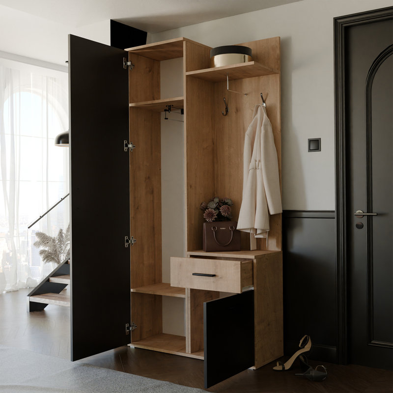Manufactured Wood Wardrobe