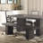 Zaedin Twin Pedestal Wood Dining Bench