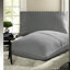 Ensembles de literie pour lit simple TG confortable et gris, style campagnard matelassé en coton