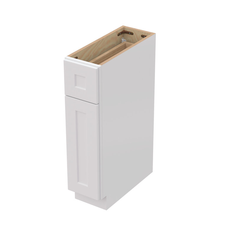 Armoire à une porte avec charnières en caoutchouc et à fermeture douce pour la lessive, la salle de bain, facile à installer