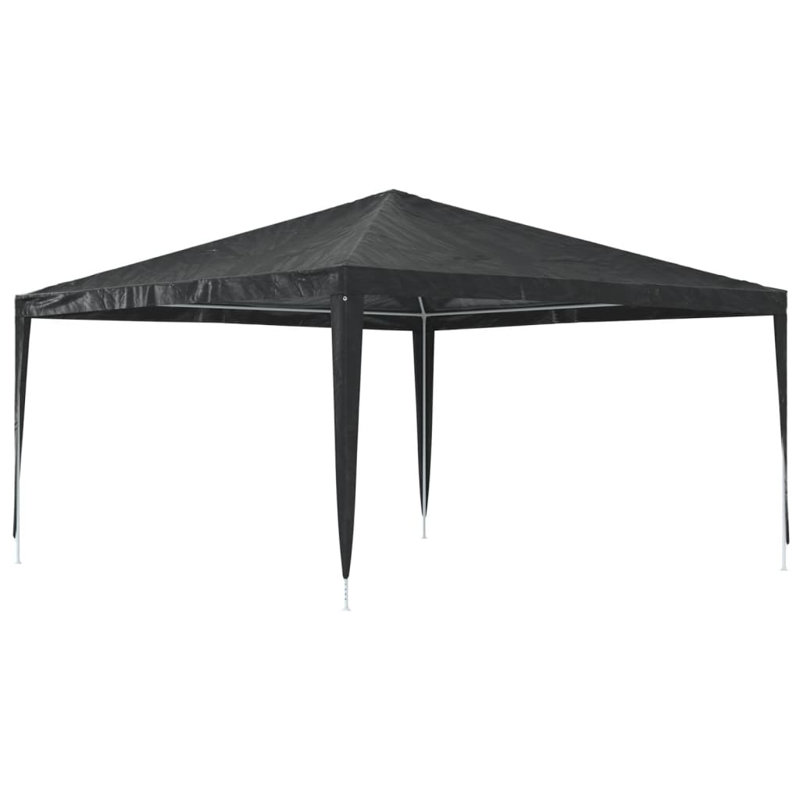 Emrah 4m x 4m Steel Party Tent, Anthracite