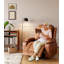 Fauteuil inclinable en cuir de polyuréthane avec massage et chaleur, 3 positions et porte-gobelets-2094784594