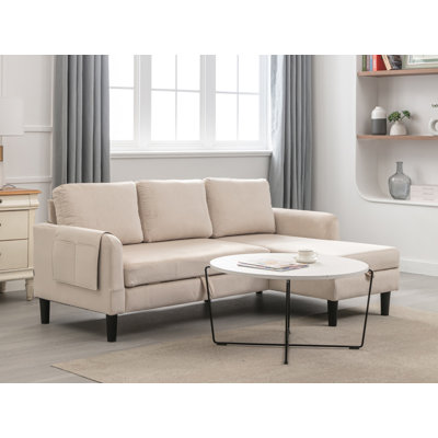 ALL-VV-1568SO-URE-OO15 Upholstered L-Shaped Sectional Right Hand Facing