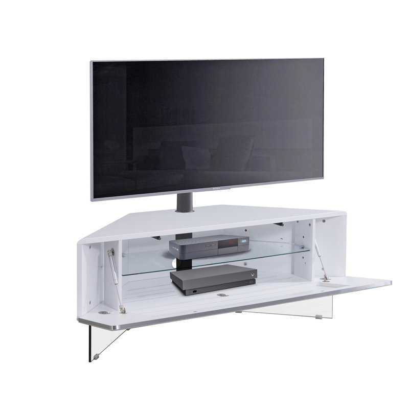 Vosgan TV Stand for TVs up to 55", White