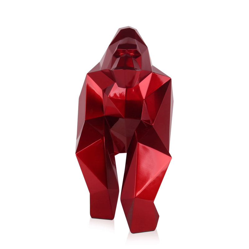Aafrin Animals Figurines & Sculptures, Red