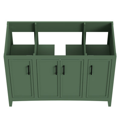 Meuble-lavabo moderne simple 48 po, sans lavabo