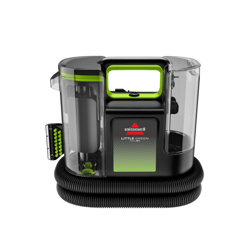 BISSELL Little Green Max Pet Portable Carpet and Upholstery Deep Cleaner, with Self-Cleaning Tough Stain Tool and Pet Hair Removal Tool