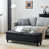 Similicuir noir est en rupture de stock