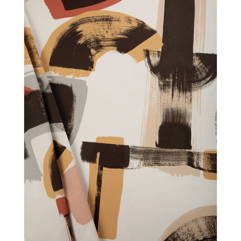 Bleecker Print, Spice/Gold