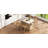55.5" Fluted Kitchen Island with 2 Drop Leaf-2034592240