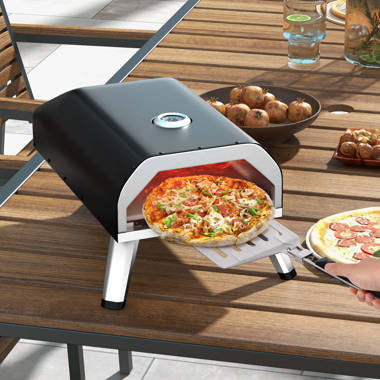 WPPO Lil Luigi Stainless Steel Portable Wood Fired Pizza Oven (with Ac – On  the Patio