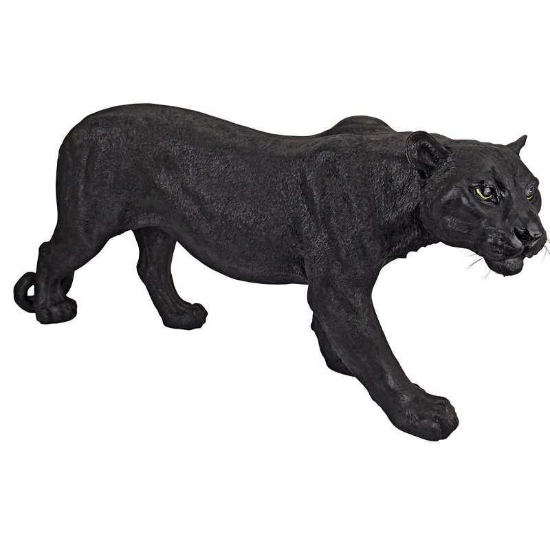 Shadowed Predator Panther Garden Statue