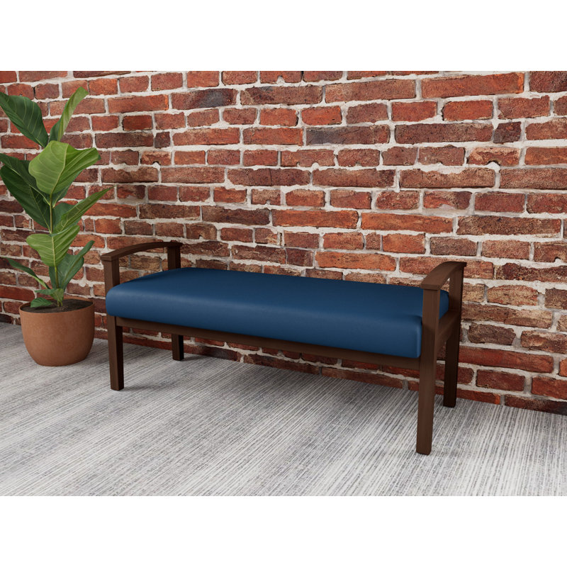 Banc en bois massif Amherst, Patriot Plus Blue Ridge, Noyer Riftwood