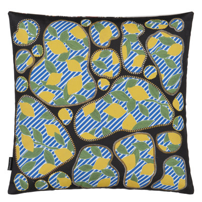 Lemon Pebbles Citron Decorative Pillow