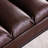 53.54" PU Leather Bench with Metal Frame-2050649041