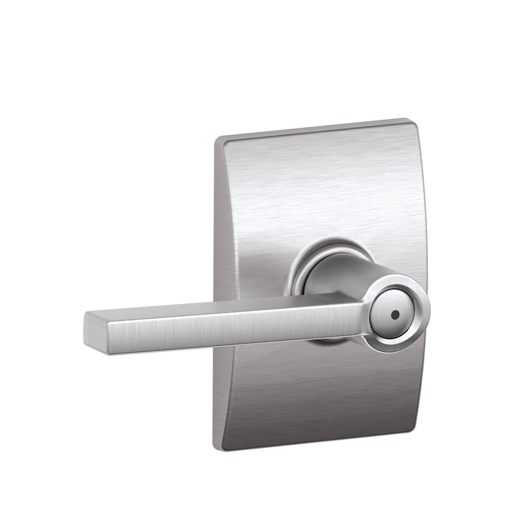Latitude Privacy Door Lever Schlage