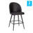 Alita Upholstered Counter Stool with Metal Frame-88697061-88697062