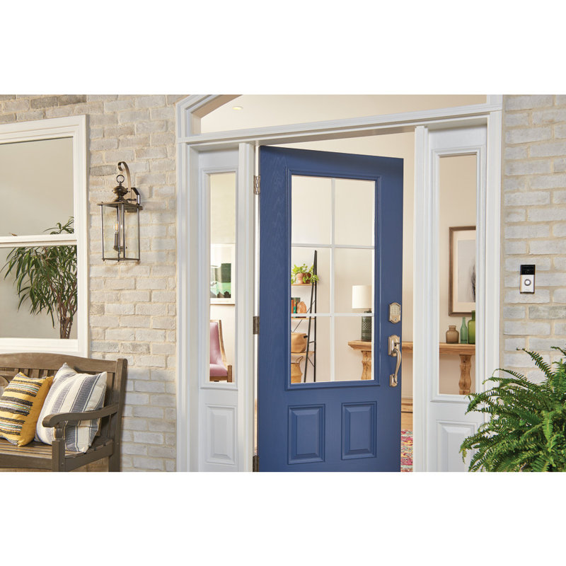 Encode Smart WiFi Deadbolt with Camelot Trim, Satin Nickel, Yes
