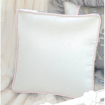 LuLu Ruffled Cotton Blend Throw Pillow