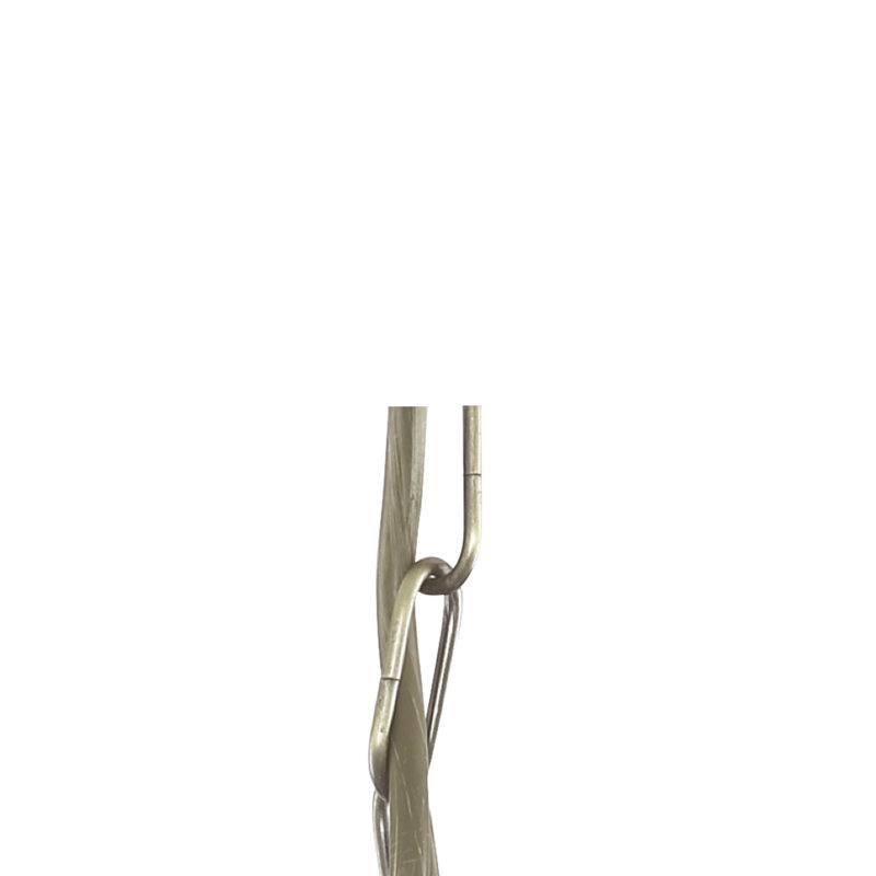 Arnott 3 - Light Shaded Chandelier, Plated Antique Brass