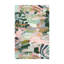 Floral Medallion Print High Pile Soft Rug in Hues Ideal for Brightening Any Living Room, Bedroom, or Study Space-2088510757