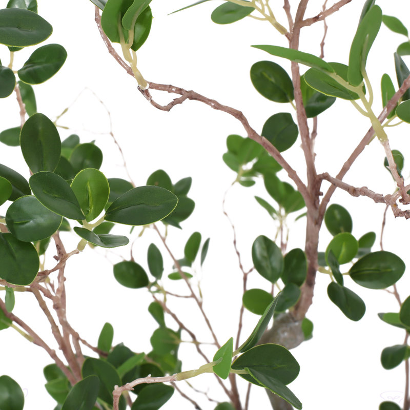 Bonsai artificiel en feuille de Milan, H 47,25 po x l 18,15 po x P 14,47 po