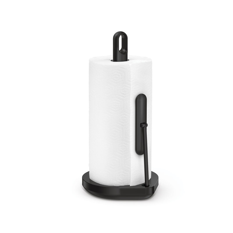 Simplehuman Tension Arm Standing Paper Towel Holder, Black