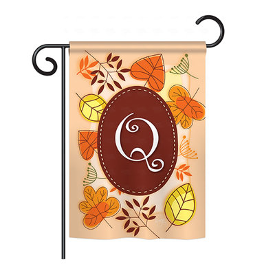 Drapeau de maison en polyester à 2 côtés digramme d’automne