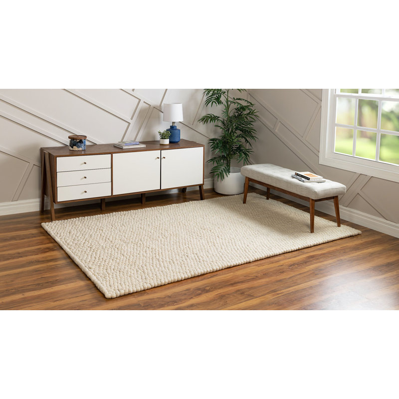 Beige contemporain Apripdiff, Rond 3 pi 3 po