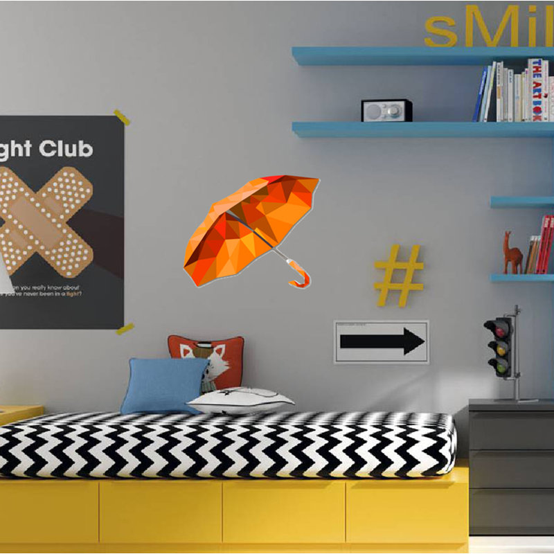 Abstract Wall Decal, 22" H x 24" W