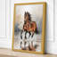 Horse in Motion Realism 1 Piece Wrapped Canvas Wall Art-2146703675-2146703678
