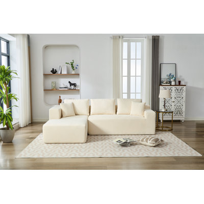 Canapé modulaire rembourré avec coussins Dreno Modern Compresion