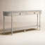 Console en marbre véritable 65 po Aberdale