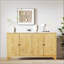 Buffet décoratif 59 "brun