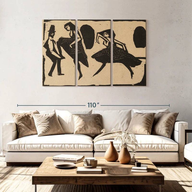Avery Acrobatic Dance, 48" H x 74" W
