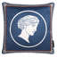 Laurence Llewelyn-Bowen Goddess Cushion Teal-129975329