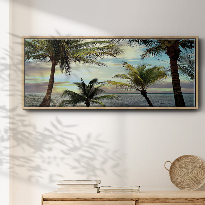 «Honduras Sunset», toile encadrée, H 20 po x l 50 po