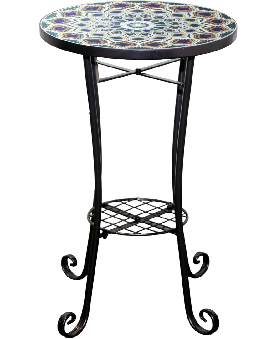 Castielle Metal Outdoor Side Table , 44cm cm W 14cm cm D