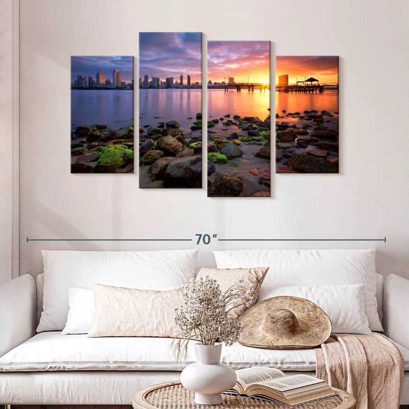 Nicci San Diego First Light, 32" H x 52" W