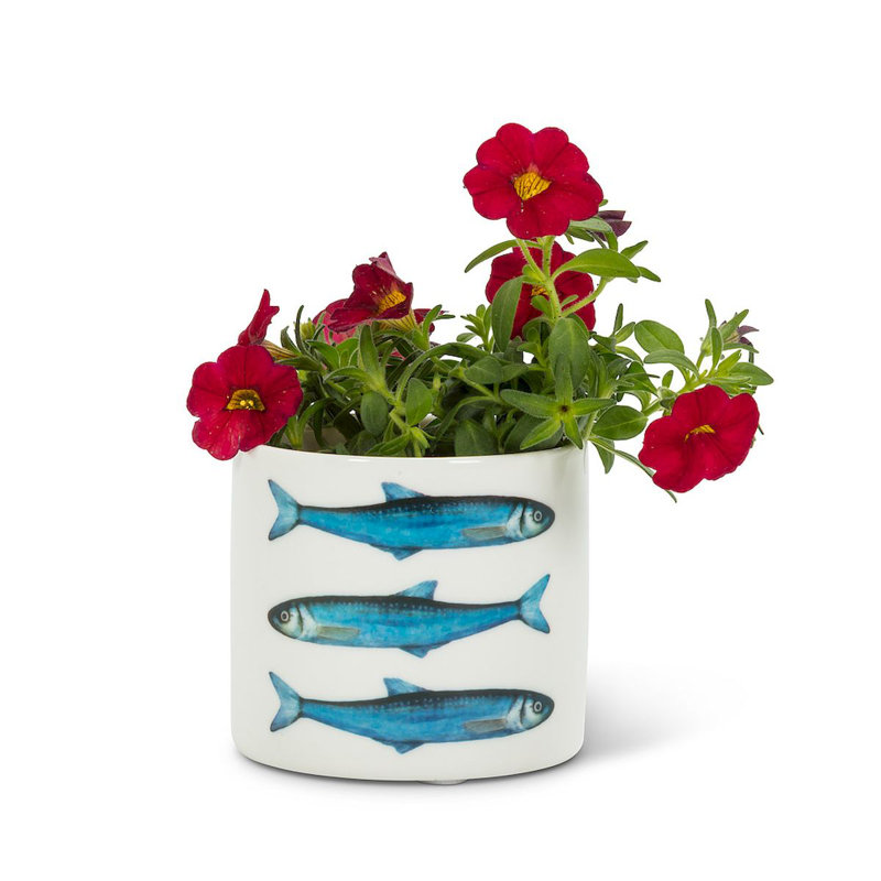 Pot à fleurs en céramique Lake Park, H 2,5 po x l 2,5 po x P 2,5 po