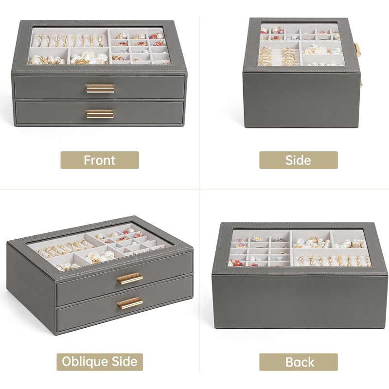Jewellery Box +, Dark Gray