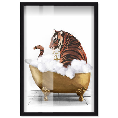 Bathtime Tiger