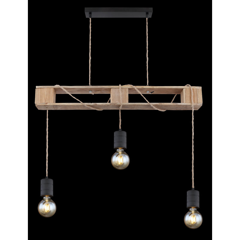 Piotrowski 3 - Light Black Kitchen Island Pendant