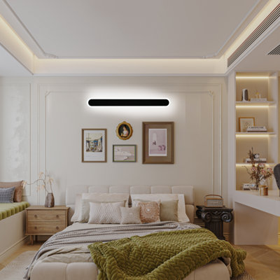 Paquet de 2 bandes de lumière DEL à intensité variable, 5 températures de couleur sélectionnables, éclairage polyvalent pour la maison et le bureau
