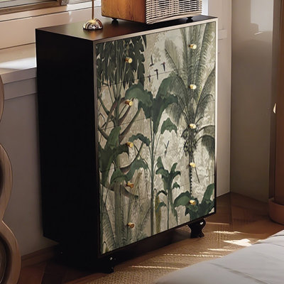 Home living room retro style decorative cabinet