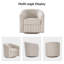 Fauteuil d'appoint pivotant rembourré Amiir-2064100701