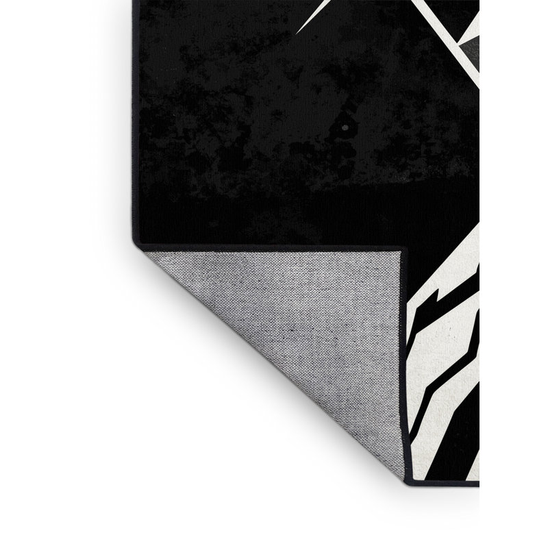 Tapis abstrait moderne et contemporain Chaplin Haunted Forest, 5 x 7