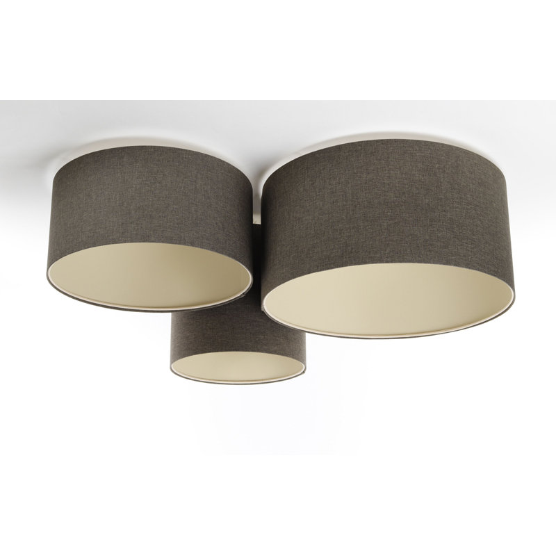 Avaughn Flush Mount, Grey